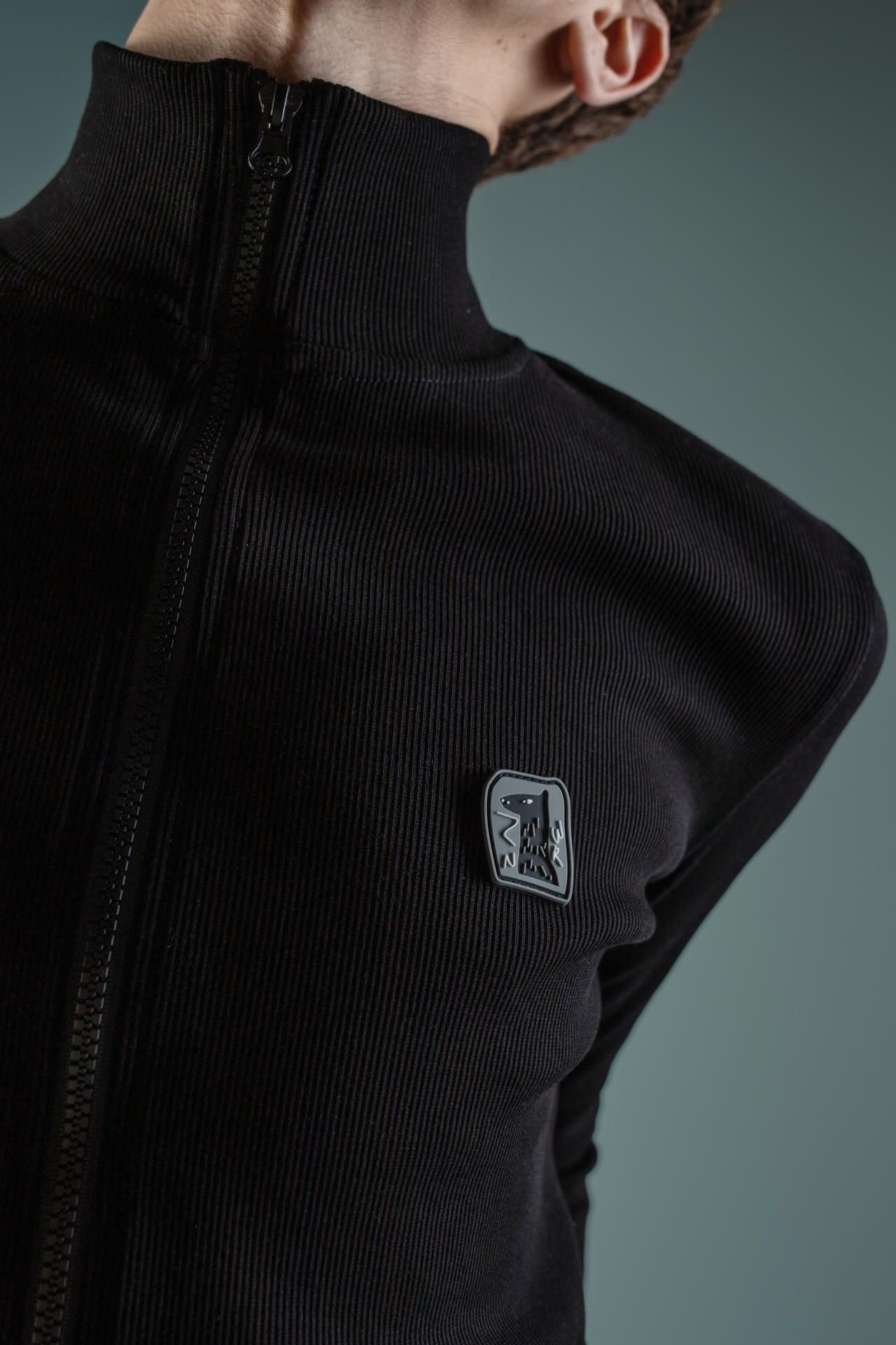 Свитшот Doggy slim zip
