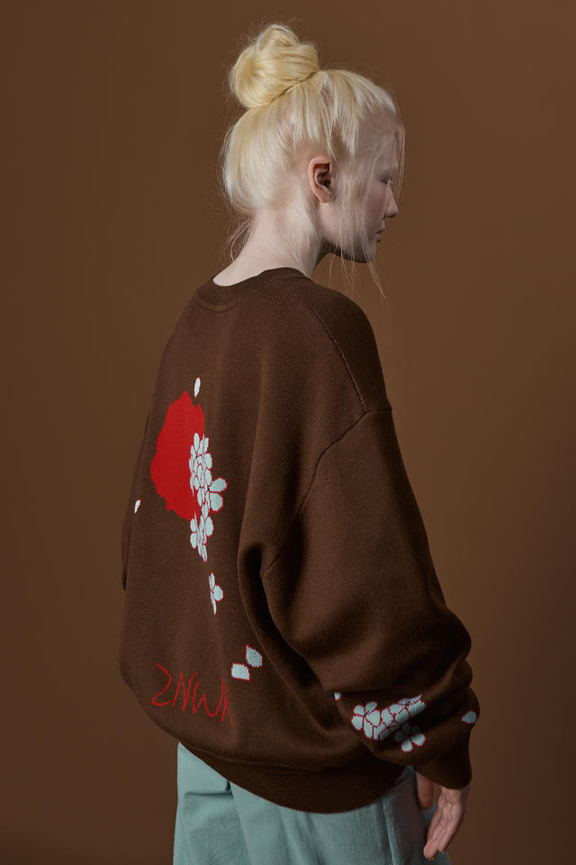 Свитер Гортензия и гвоздь | ZNWR