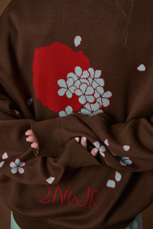 Свитер Гортензия и гвоздь | ZNWR