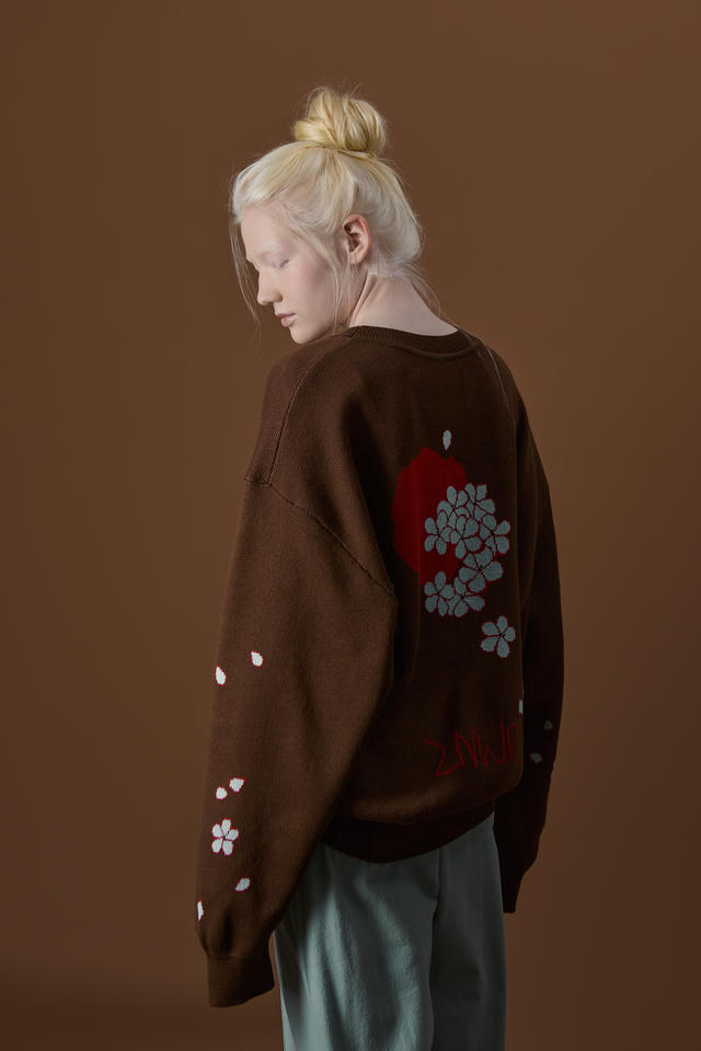 Свитер Гортензия и гвоздь | ZNWR