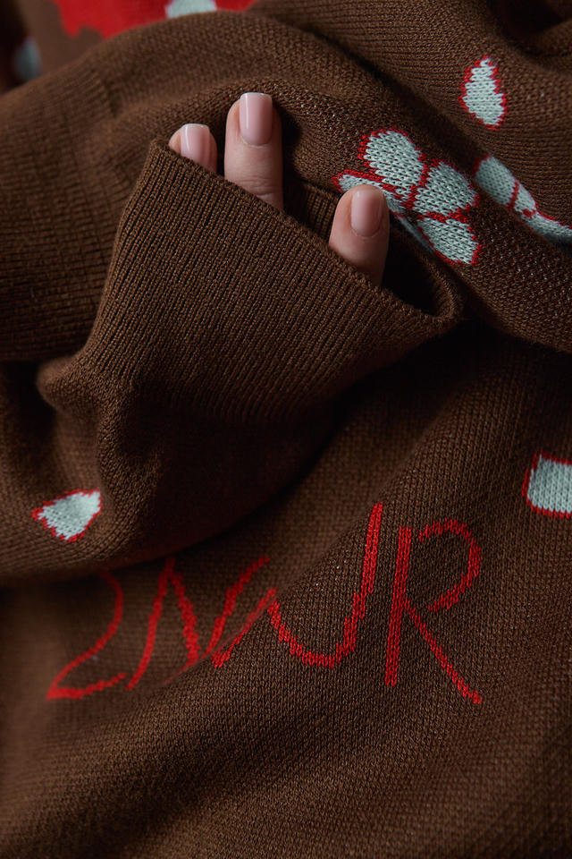 Свитер Гортензия и гвоздь | ZNWR