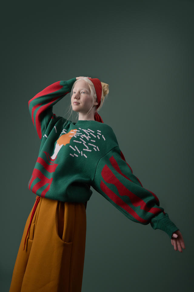 Свитер Человек и мысли | ZNWR