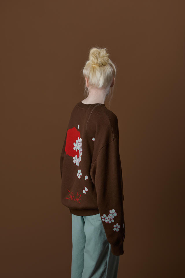 Свитер Гортензия и гвоздь | ZNWR