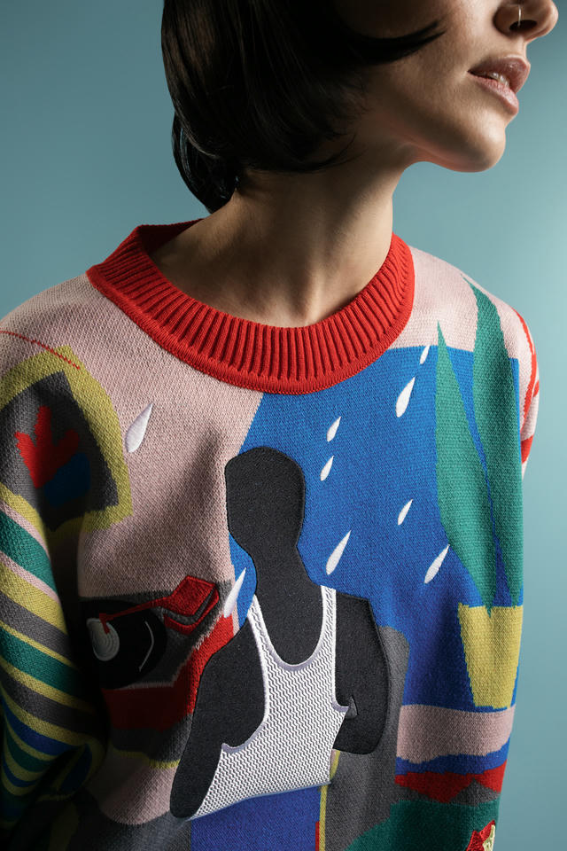 Свитер Дедушкин Мандариновый джаз | ZNWR