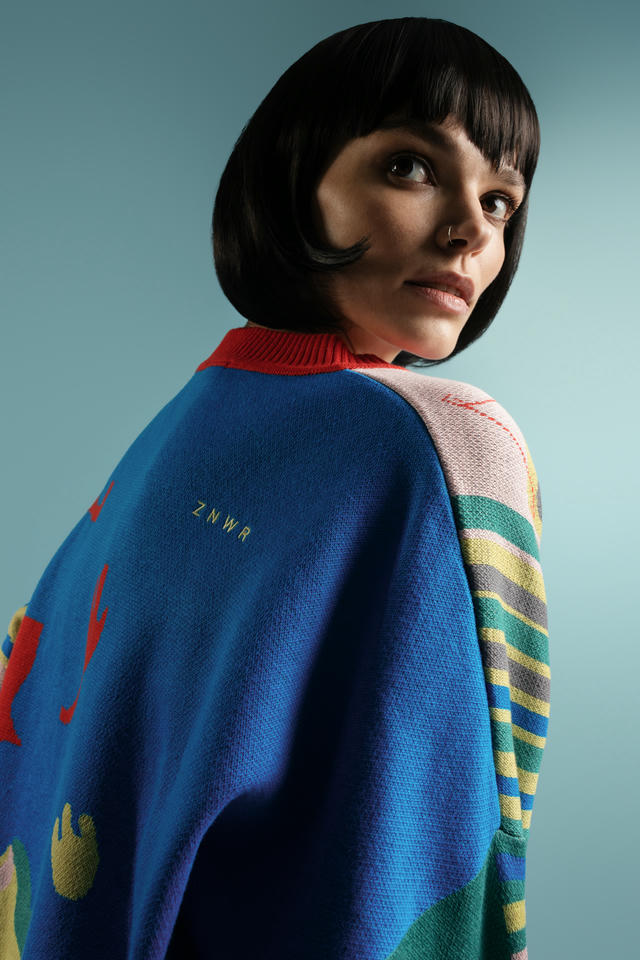 Свитер Дедушкин Мандариновый джаз | ZNWR