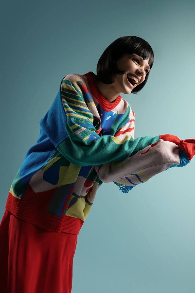 Свитер Дедушкин Мандариновый джаз | ZNWR