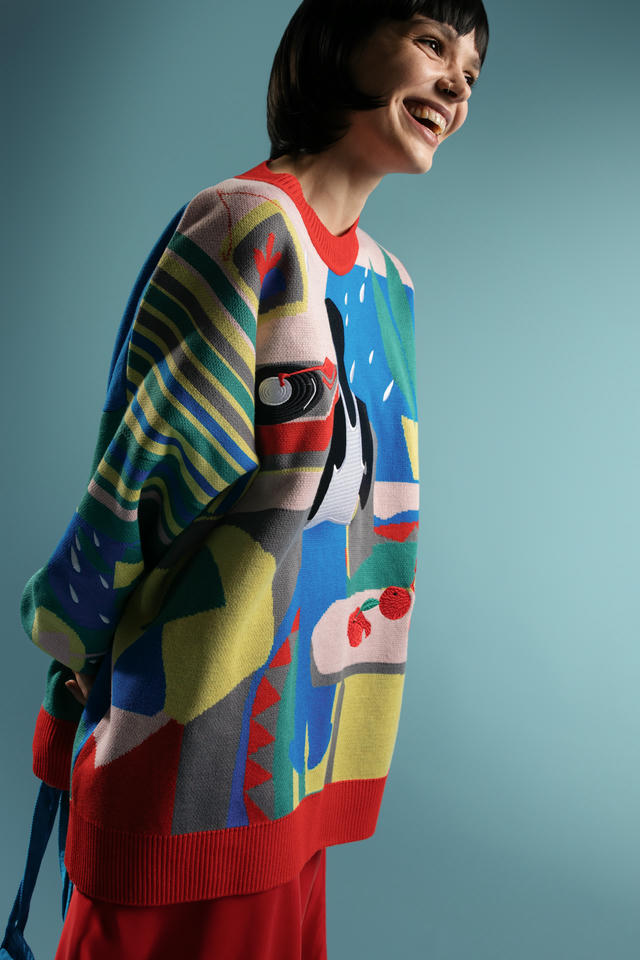 Свитер Дедушкин Мандариновый джаз | ZNWR