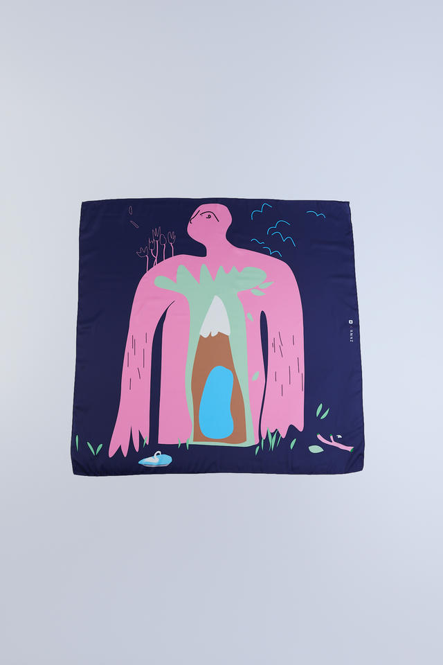 Платок Листья внутри | ZNWR