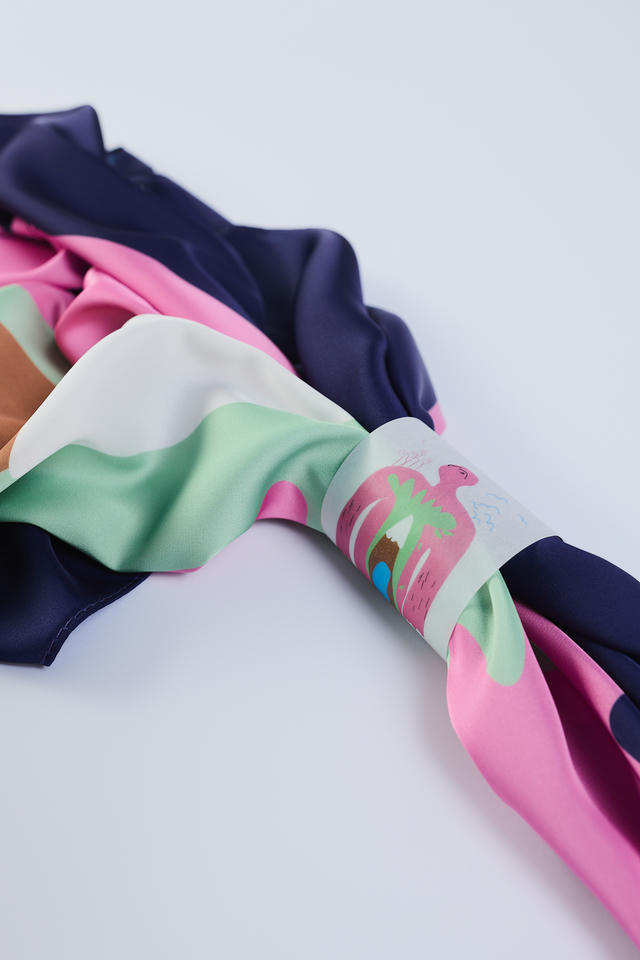 Платок Листья внутри | ZNWR