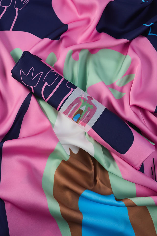 Платок Листья внутри | ZNWR