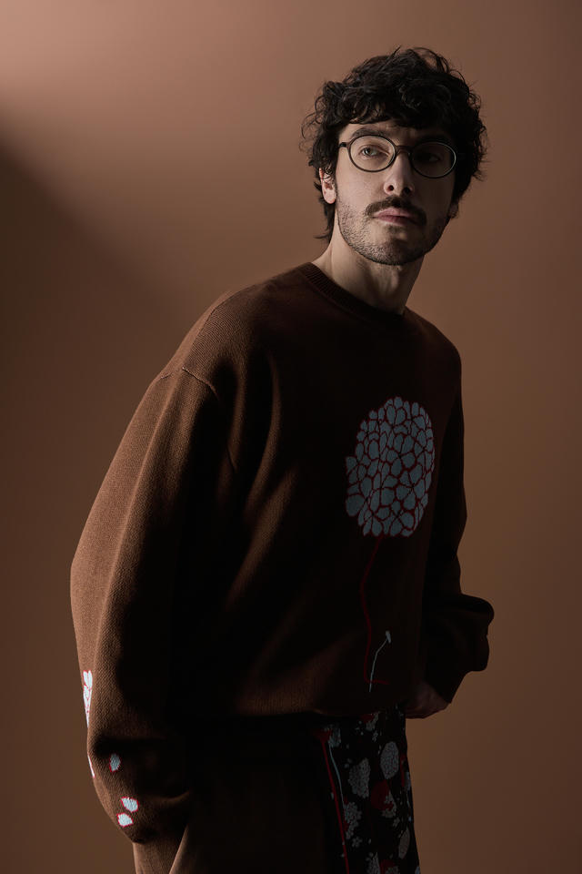 Свитер Гортензия и гвоздь | ZNWR