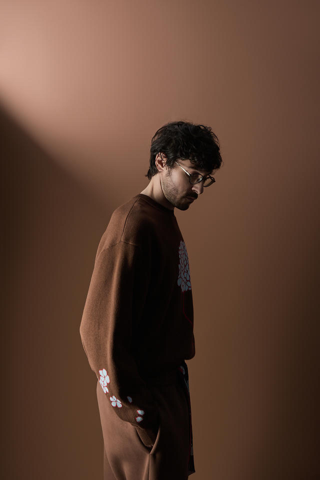 Свитер Гортензия и гвоздь | ZNWR