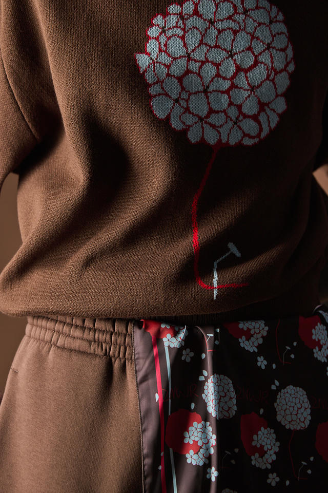 Свитер Гортензия и гвоздь | ZNWR