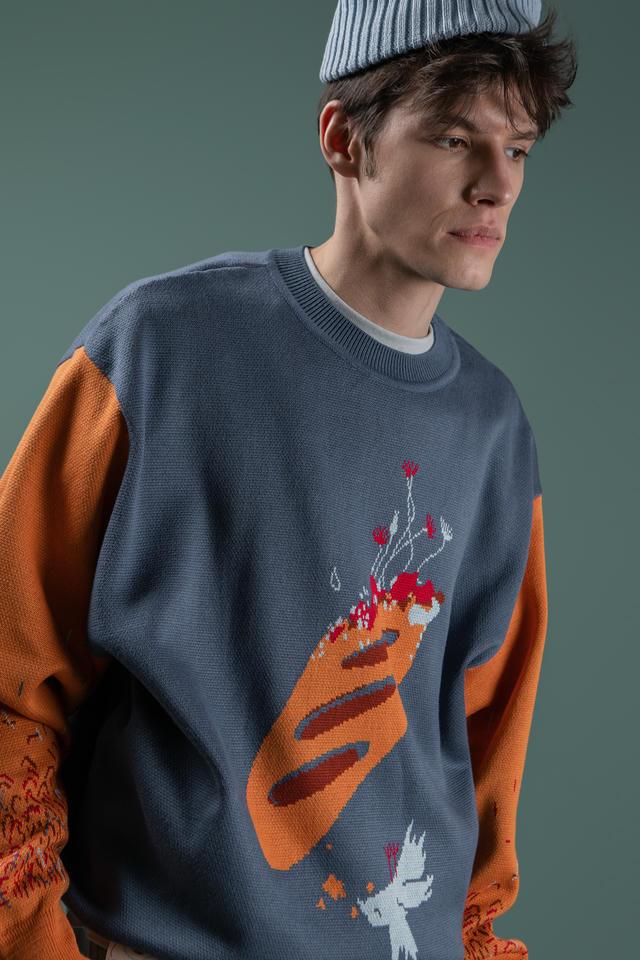 Свитер Батон зацвел | ZNWR