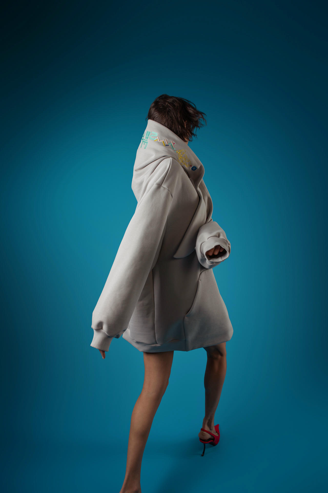 Платье-худи Косынка