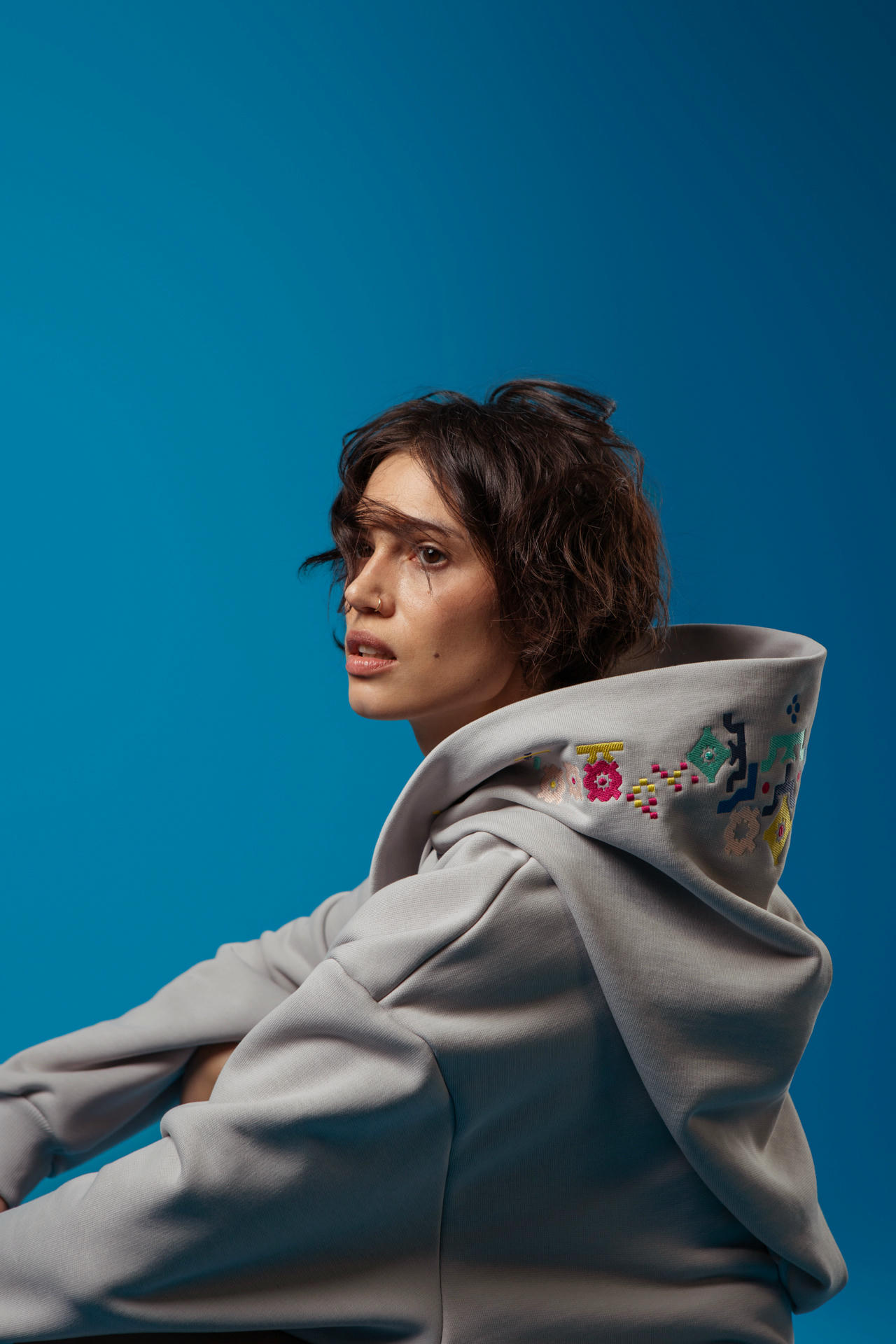 Платье-худи Косынка