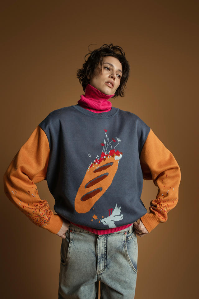 Свитер Батон зацвел | ZNWR