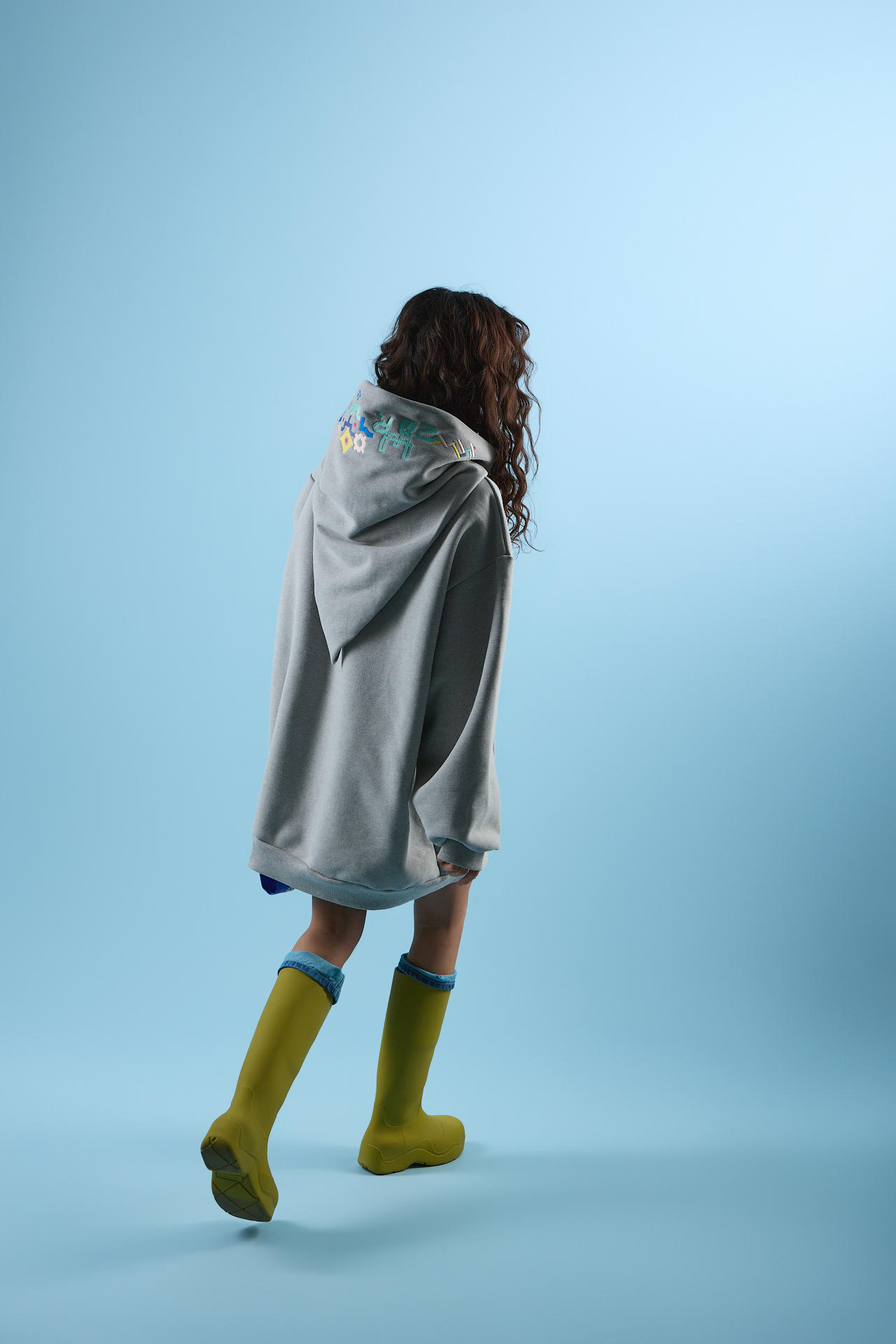 Платье-худи Косынка