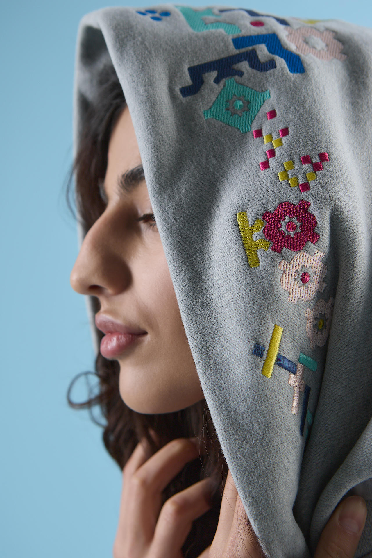 Платье-худи Косынка