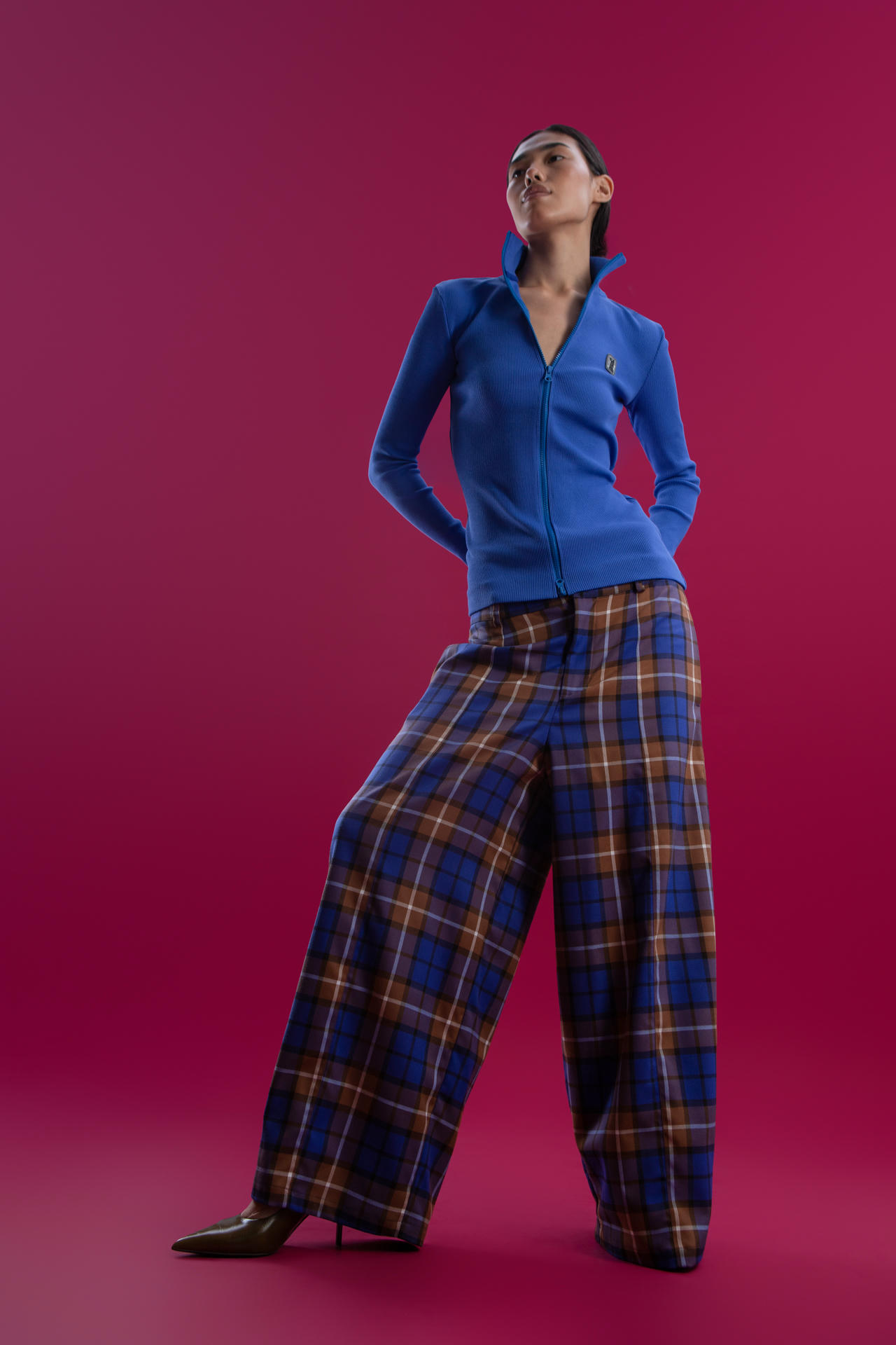 Свитшот Doggy slim zip
